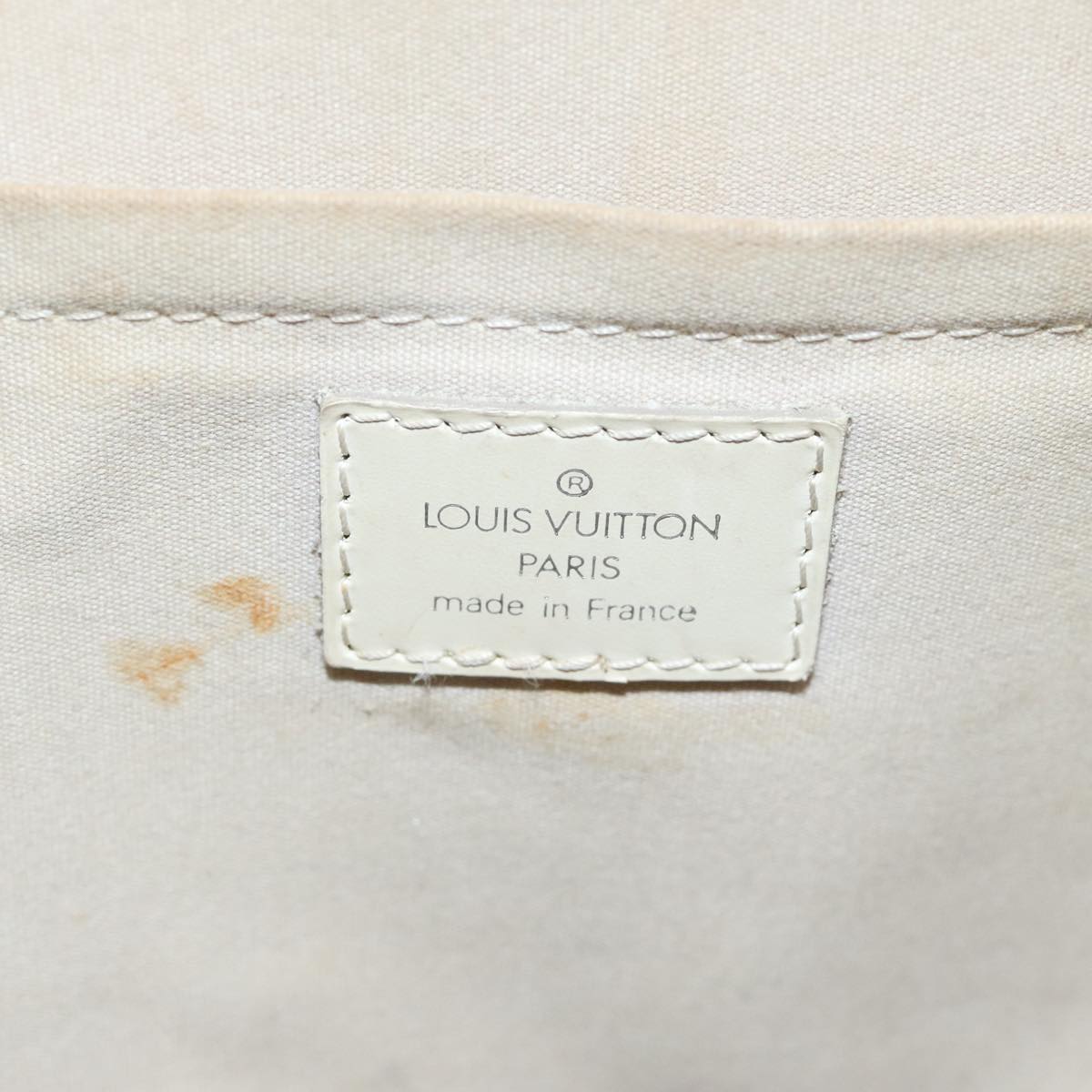 Louis Vuitton Madelaine Ecru Leather Handbag