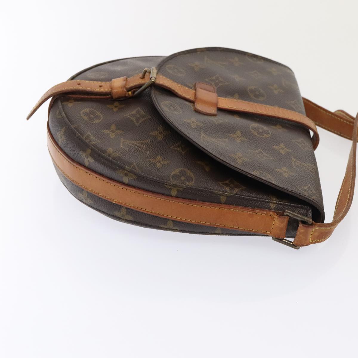 Louis Vuitton Chantilly Brown Canvas Shoulder Bag