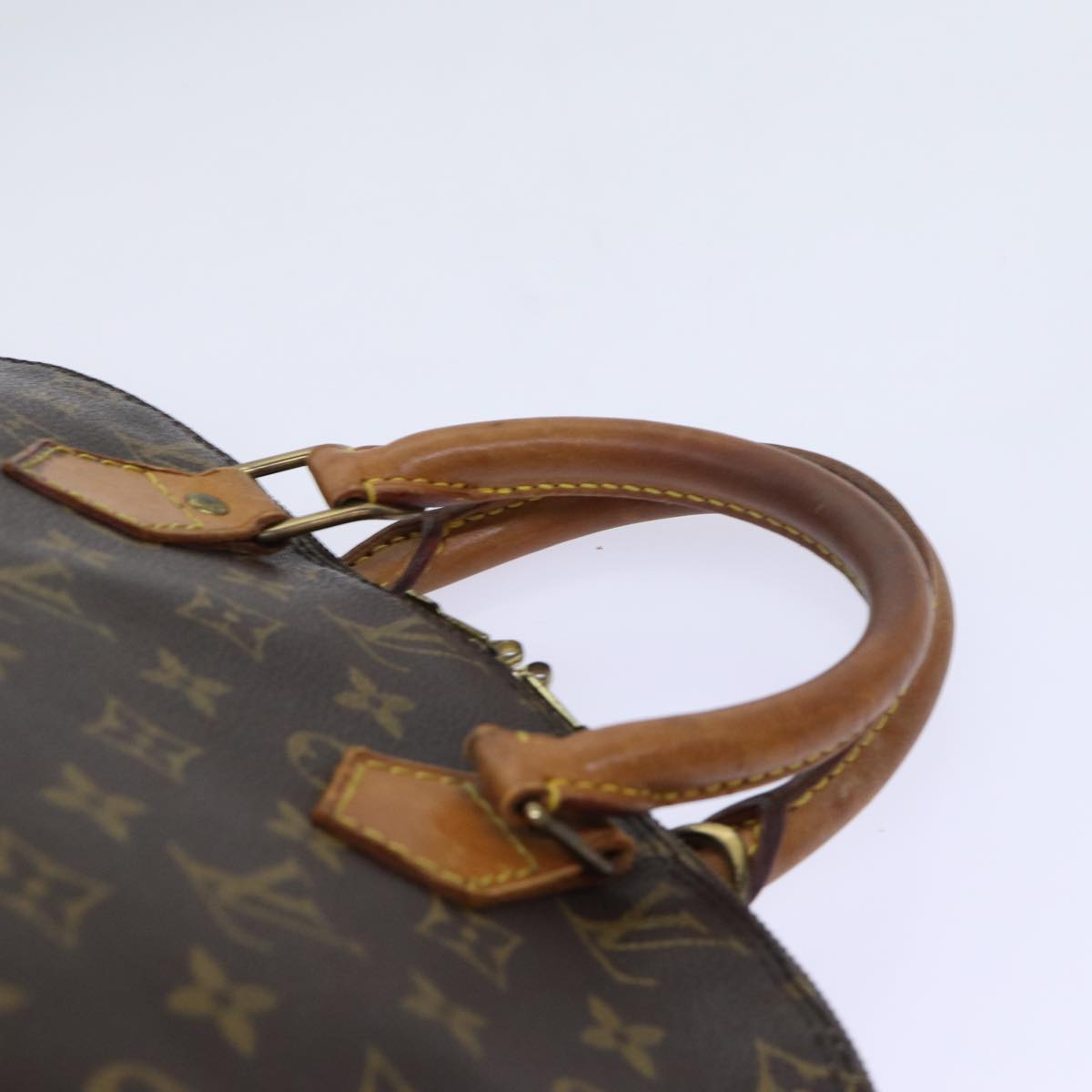 Louis Vuitton Alma Brown Canvas Handbag