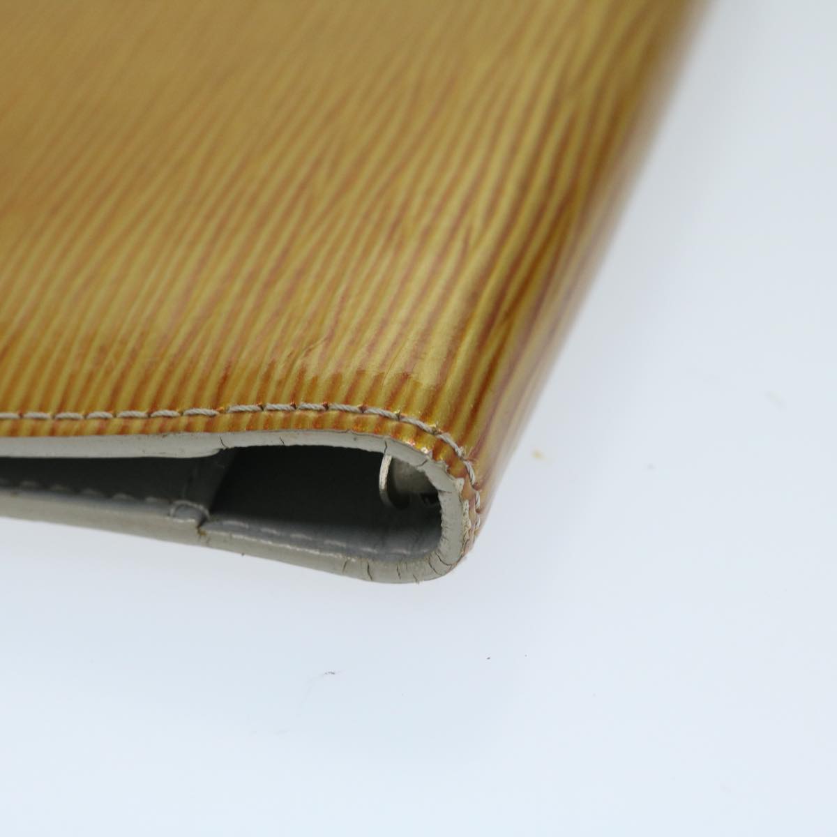 Louis Vuitton Agenda Pm Yellow Leather Wallet