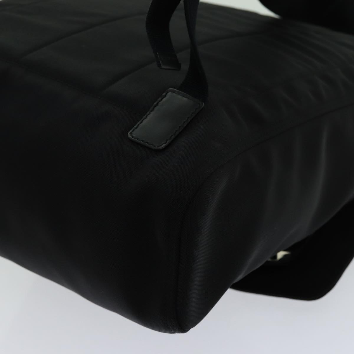 Gucci Sherry Black Synthetic Backpack Bag
