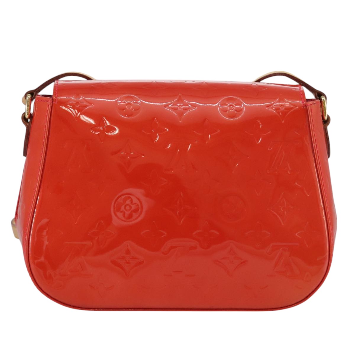 Louis Vuitton Bellflower Red Patent Leather Shoulder Bag