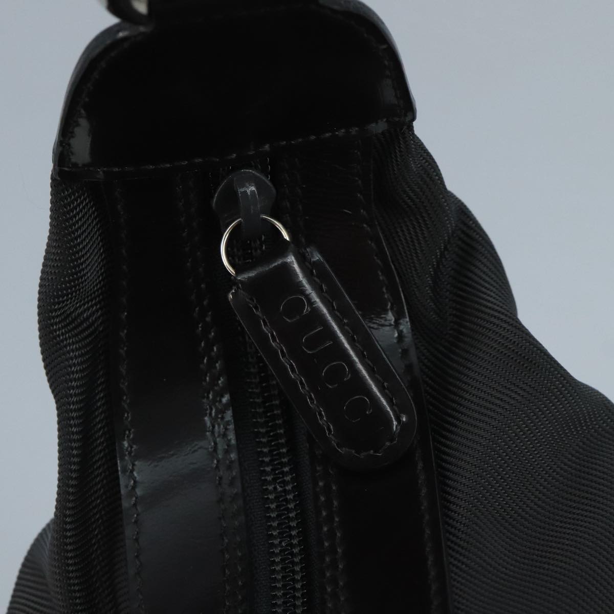 Gucci Bamboo Black Synthetic Handbag