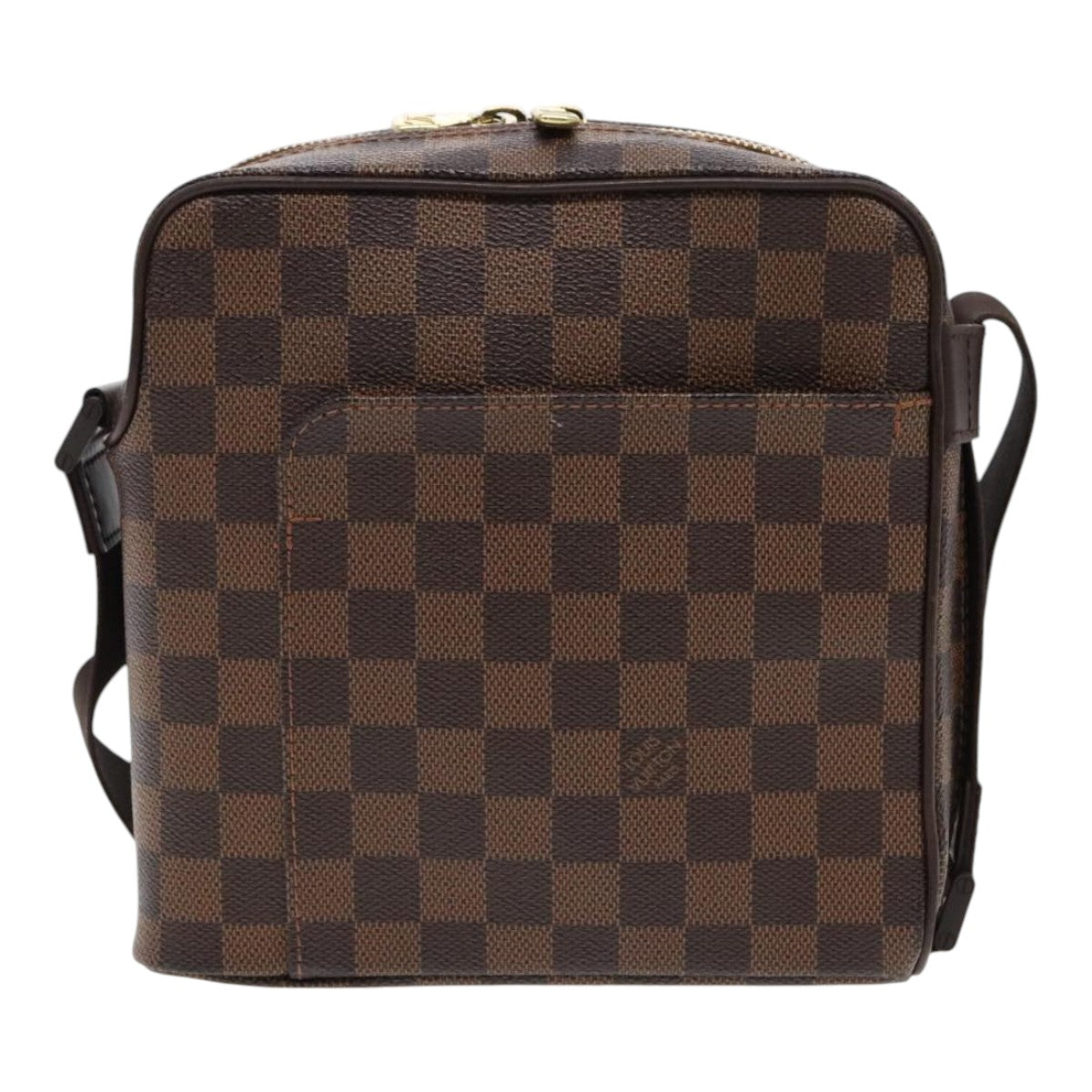 Louis Vuitton Olav Brown Canvas Shoulder Bag