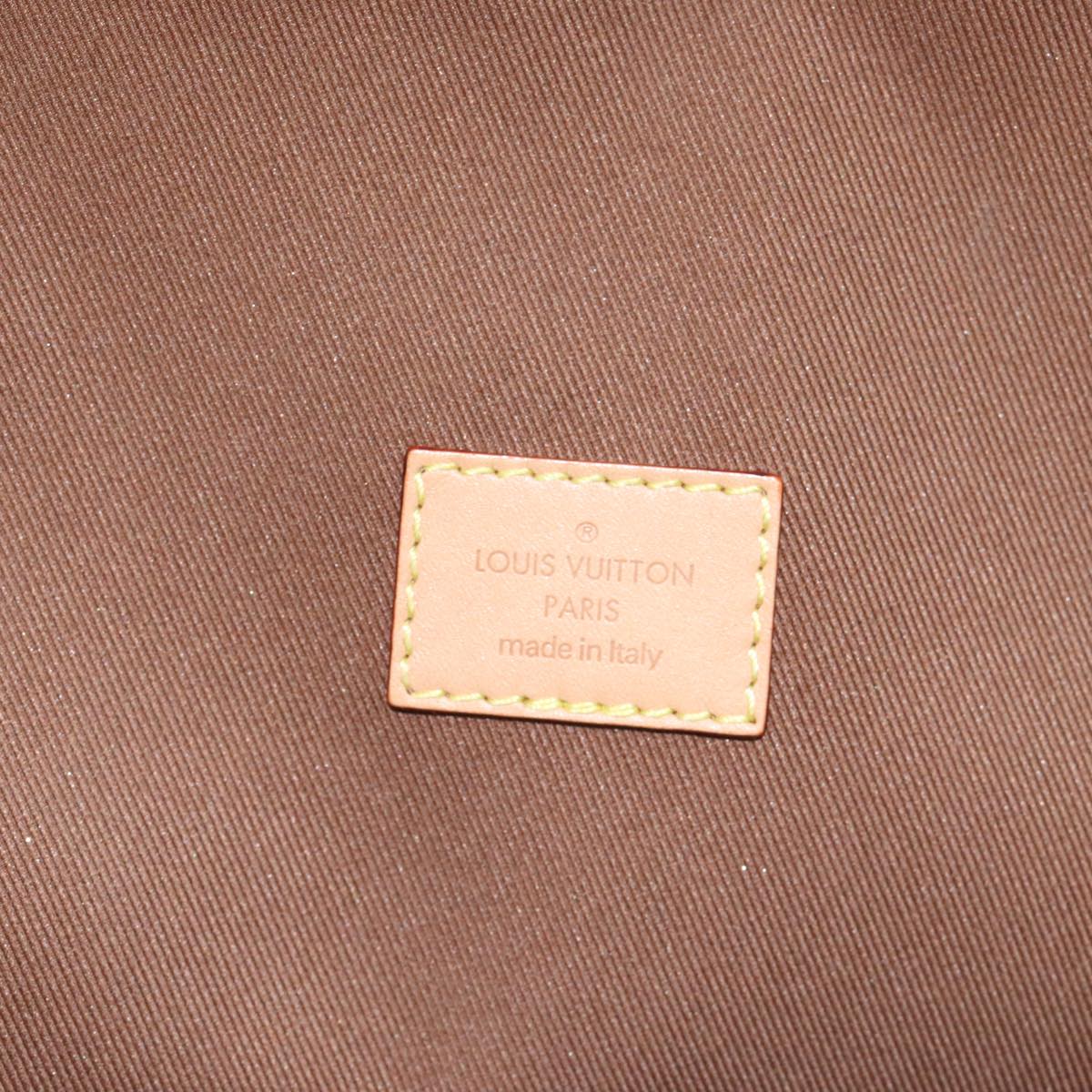 Louis Vuitton Cube Brown Canvas Clutch Bag