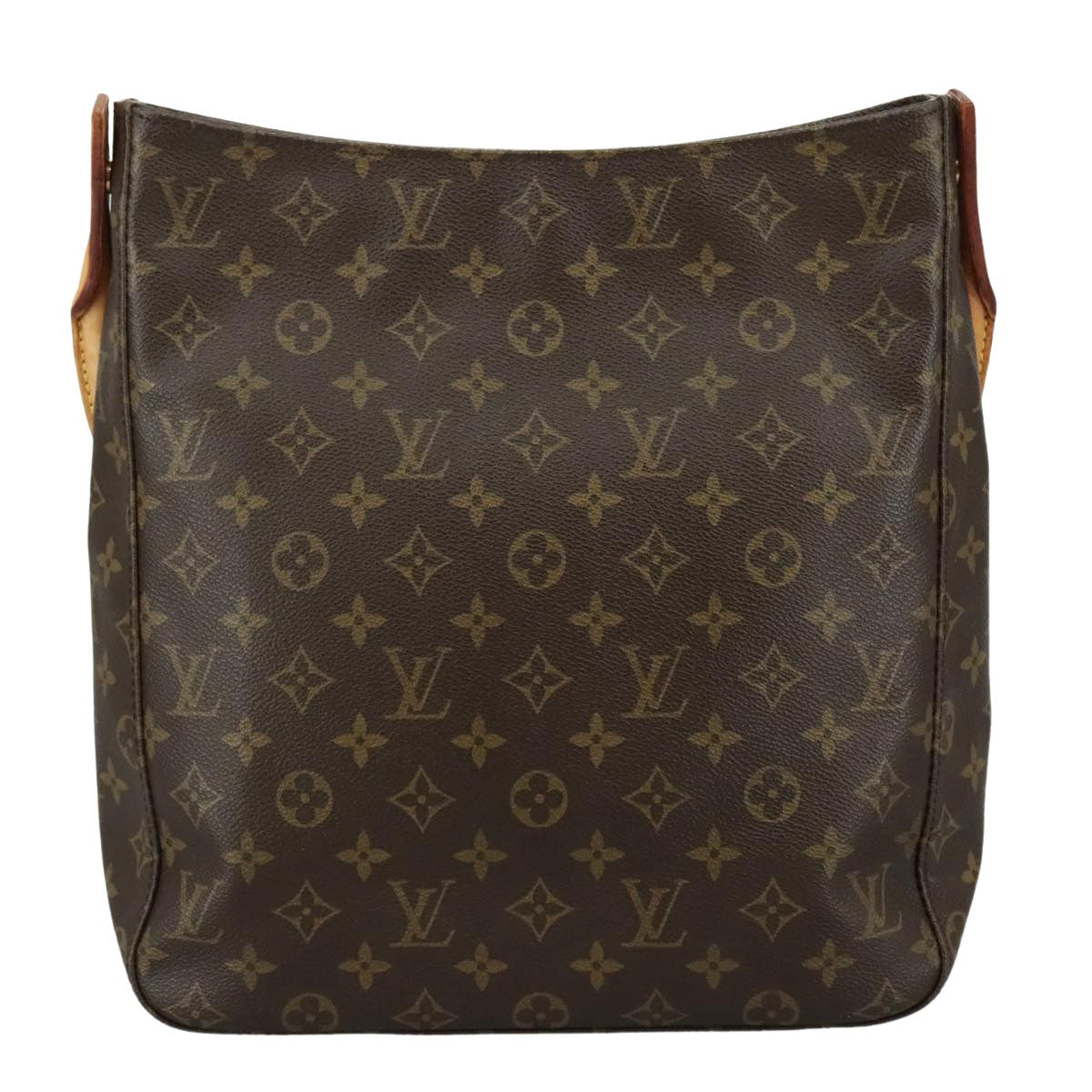 Louis Vuitton Looping Gm Brown Canvas Shoulder Bag