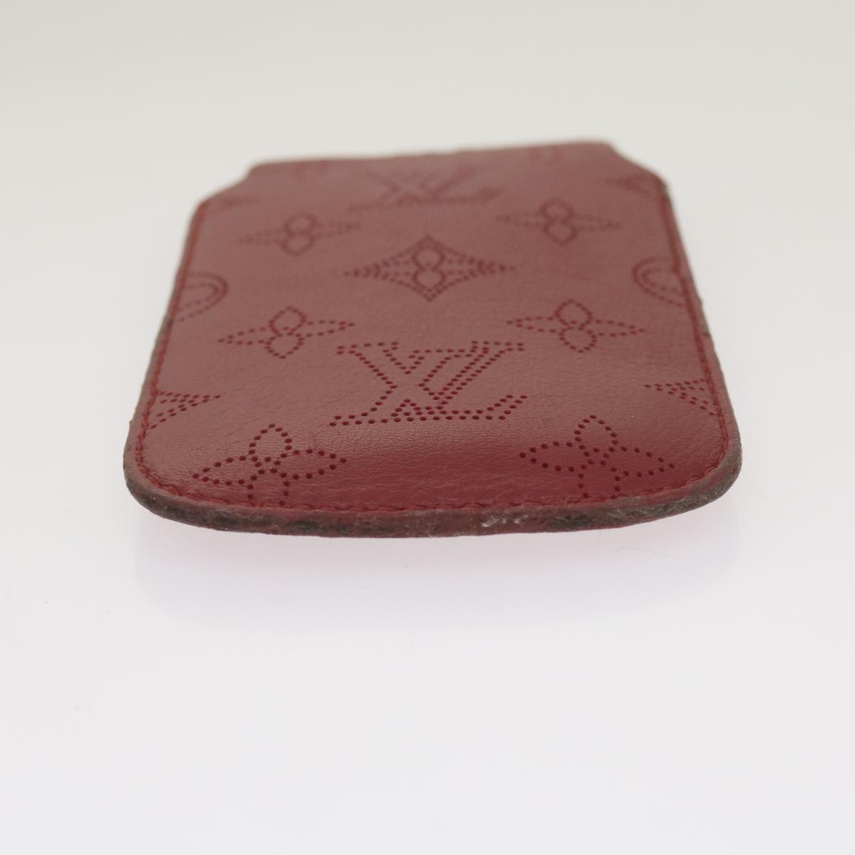 Louis Vuitton Etui Iphone Red Leather Phone Jewelry