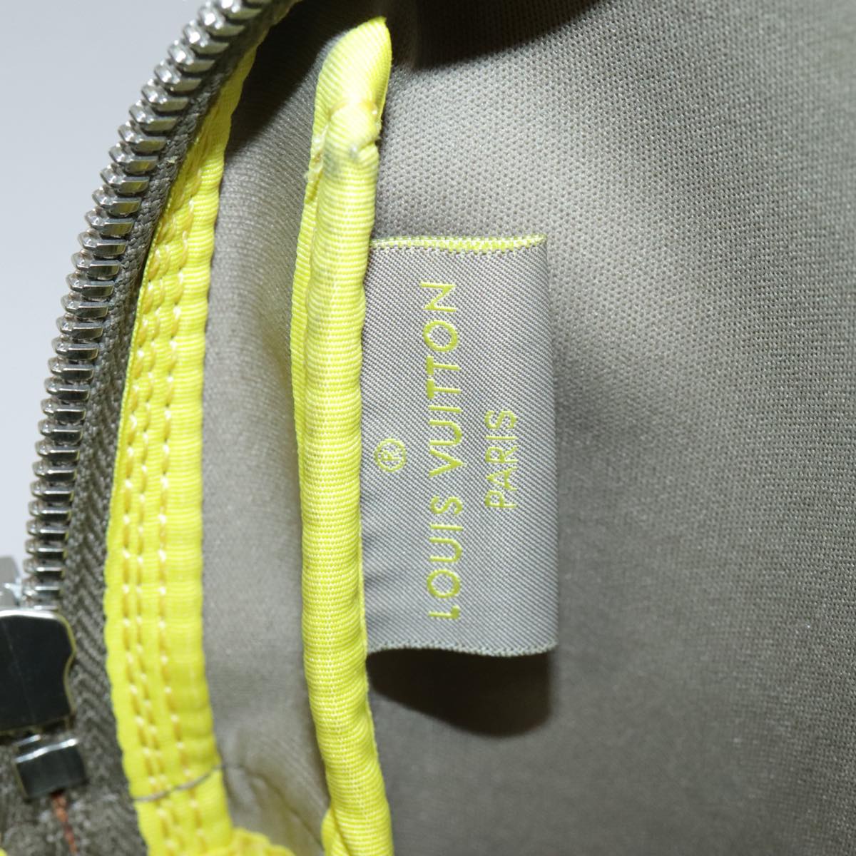 Louis Vuitton Weathery Green Canvas Shoulder Bag