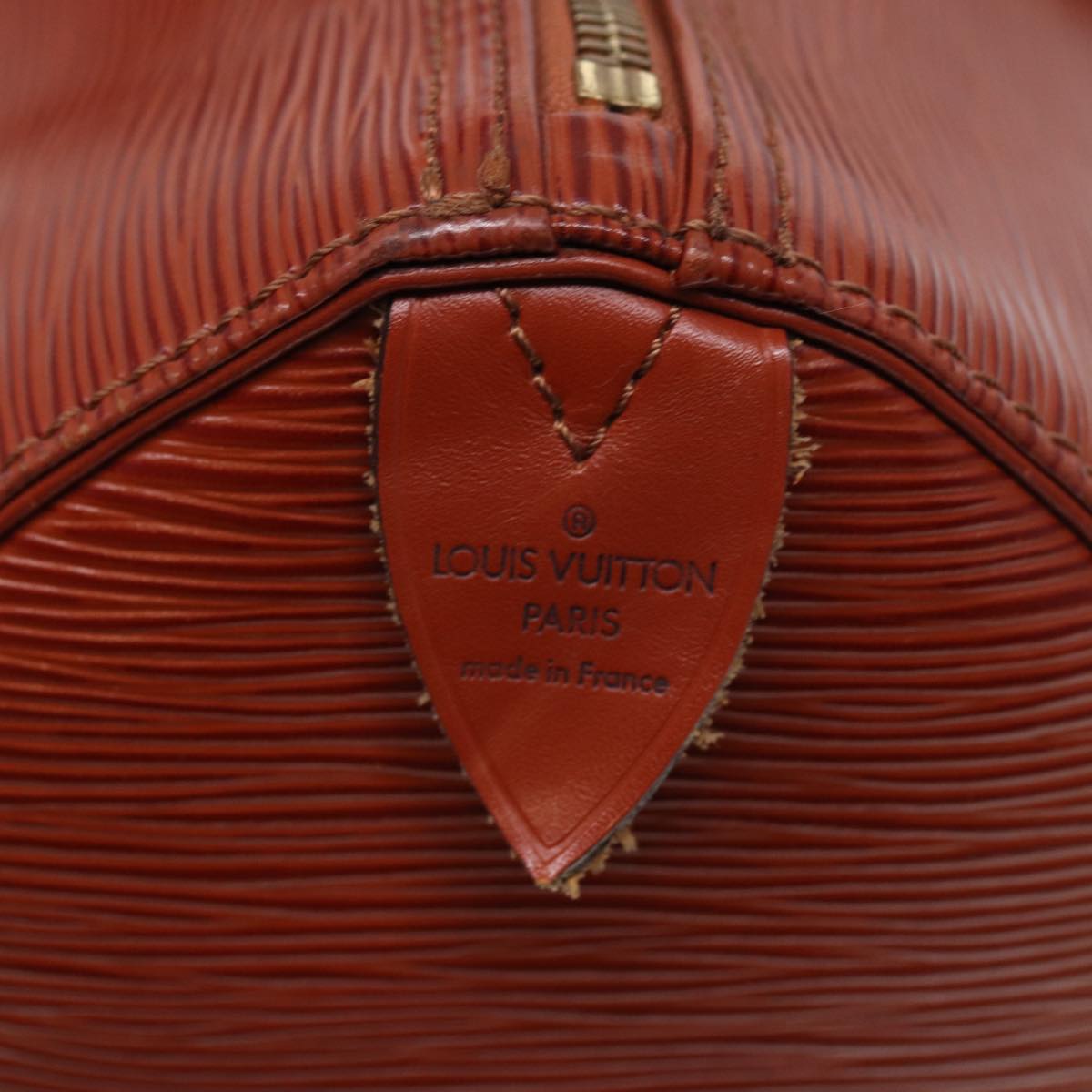 Louis Vuitton Speedy 40 Brown Leather Handbag