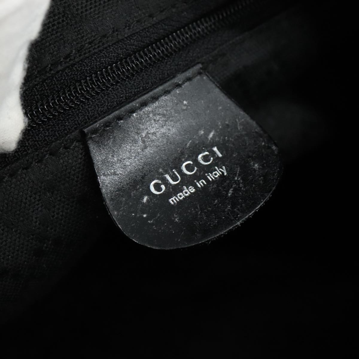 Gucci Bamboo Black Synthetic Handbag