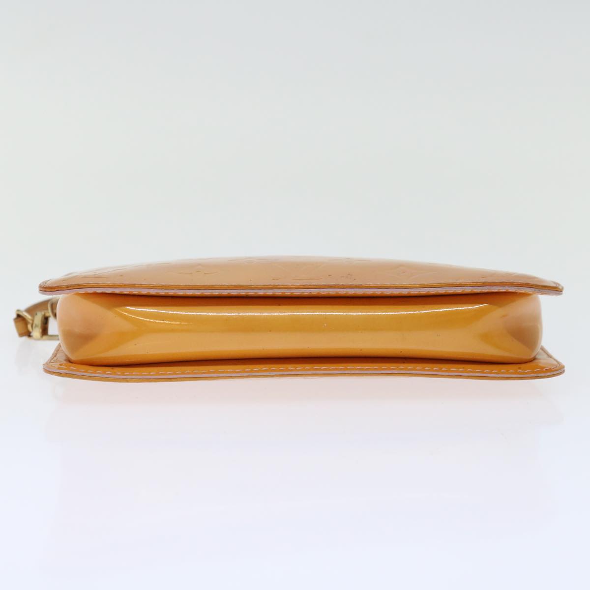 Louis Vuitton Pochette Brown Patent Leather Handbag
