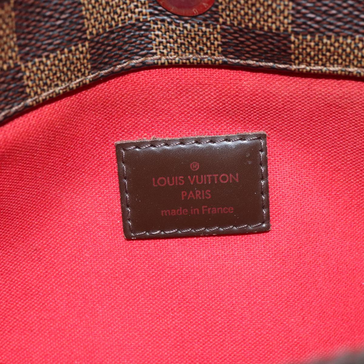 Louis Vuitton Bloomsbury Burgundy Canvas Shoulder Bag