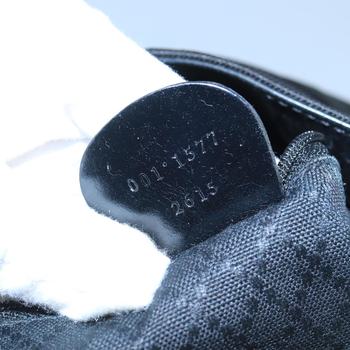 Gucci Bamboo Black Synthetic Handbag