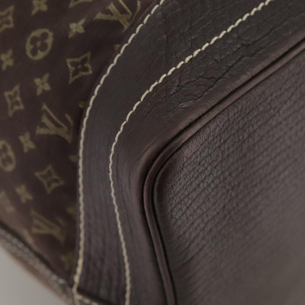 Louis Vuitton Noe Brown Canvas Shoulder Bag