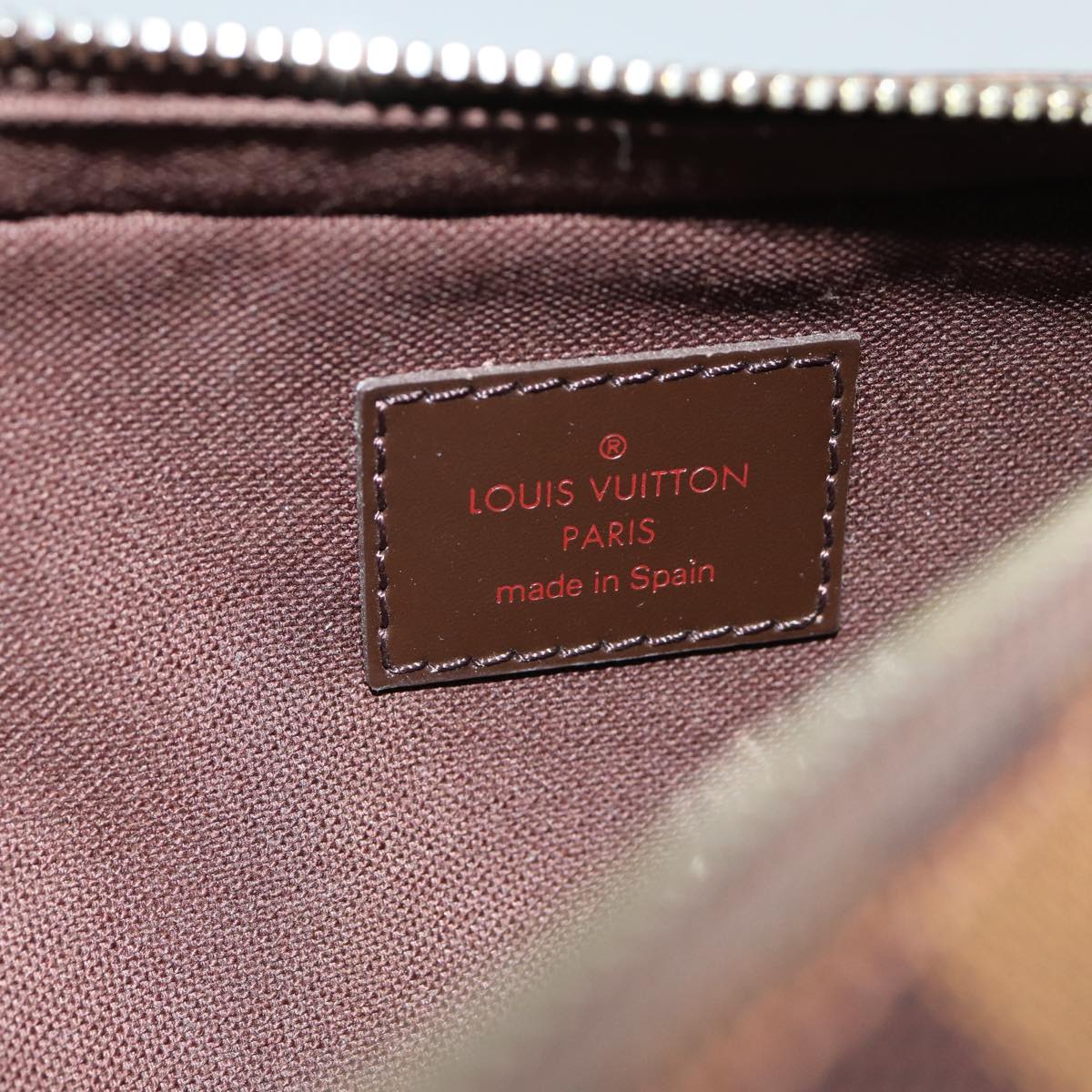 Louis Vuitton Geronimos Brown Canvas Shoulder Bag