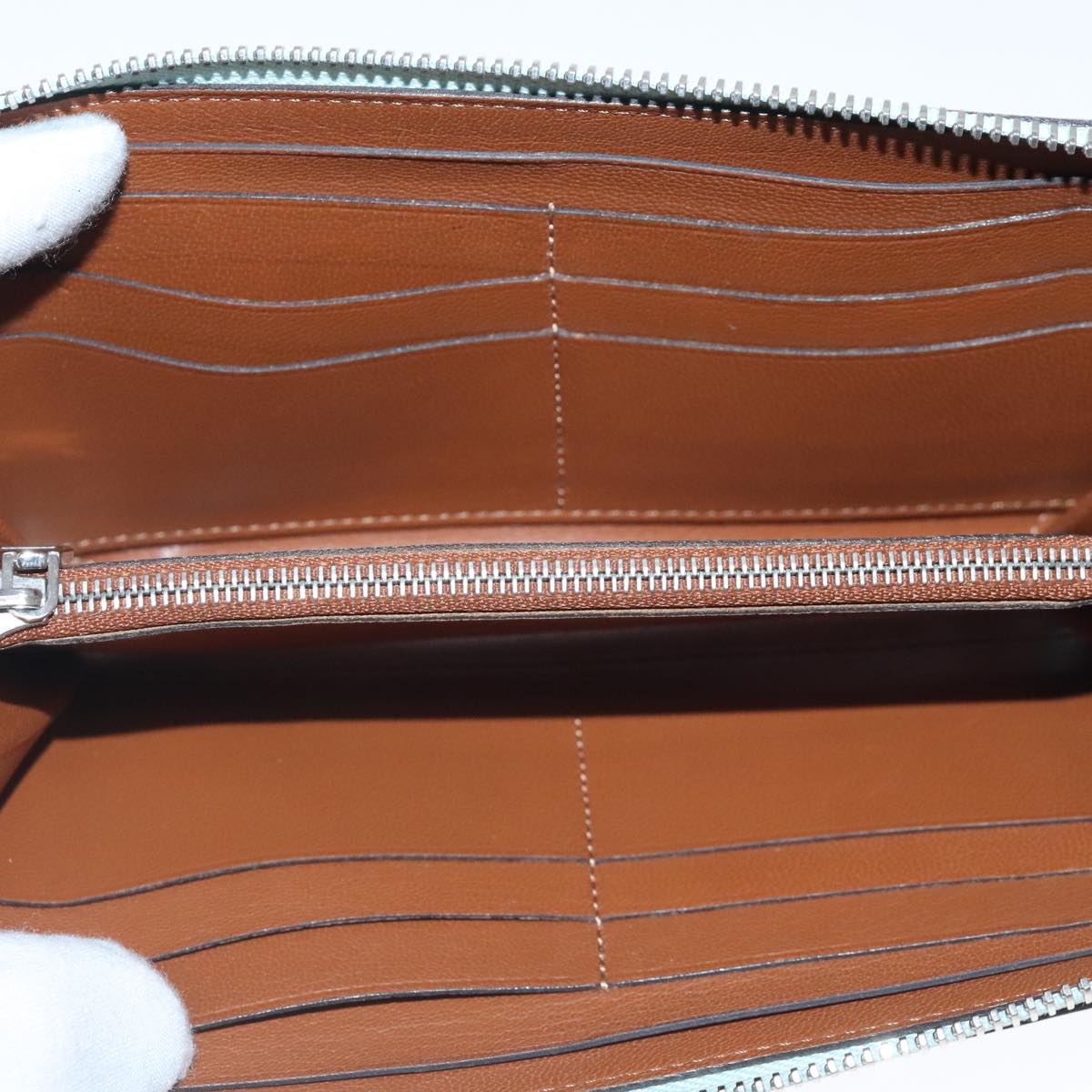 Louis Vuitton Jena Green Leather Wallet
