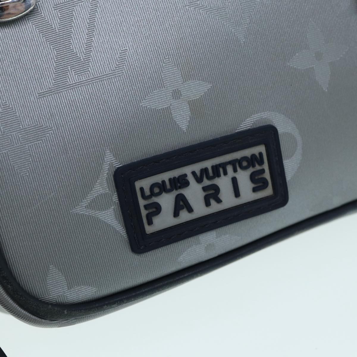 Louis Vuitton Satellite Silver Synthetic Clutch Bag