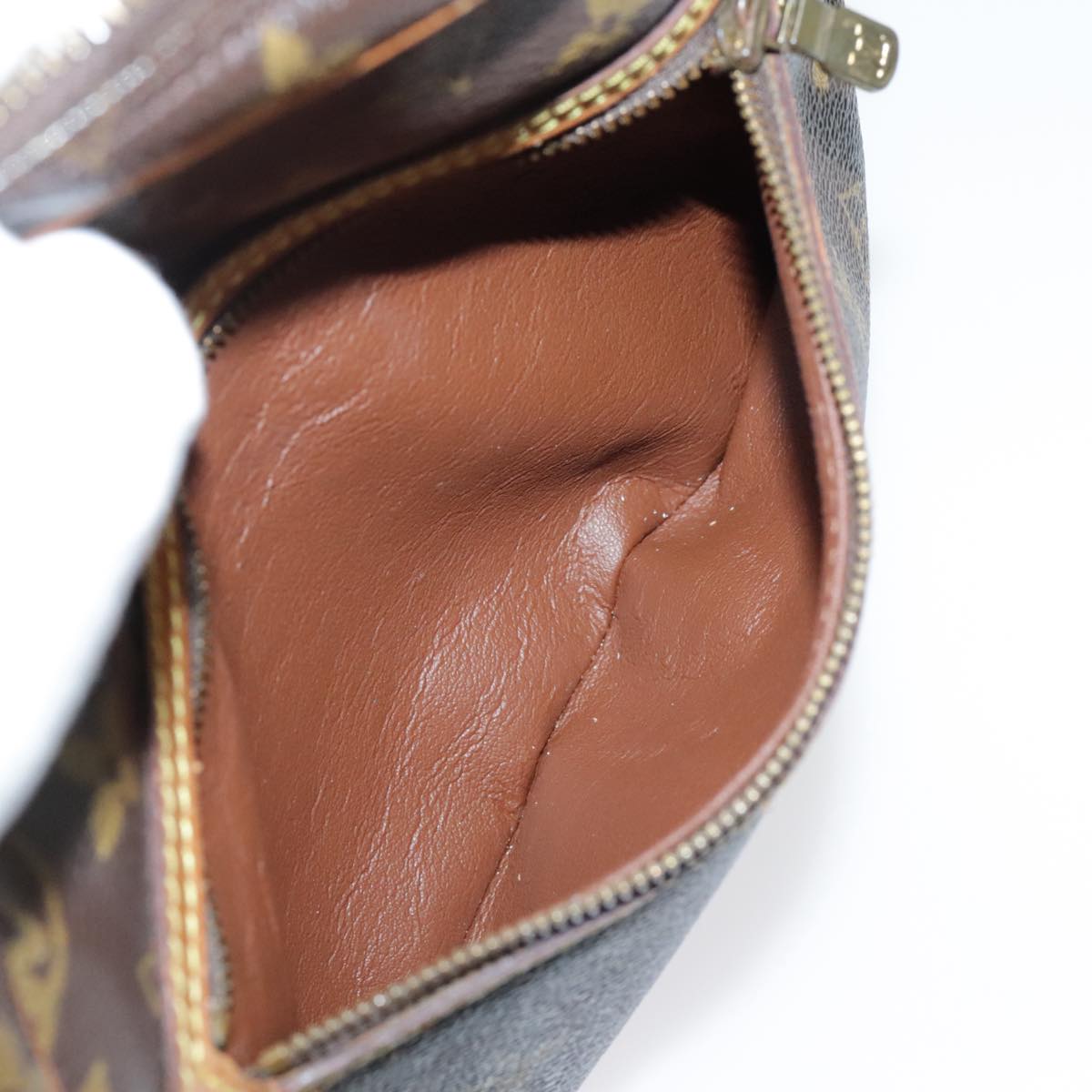 Louis Vuitton Senlis Brown Canvas Shoulder Bag