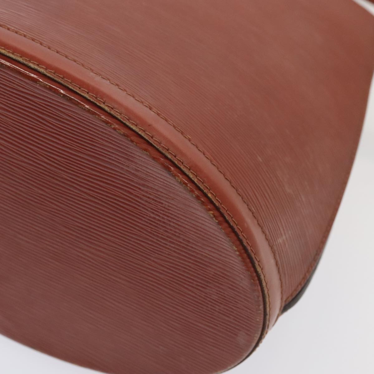 Louis Vuitton Cluny Brown Leather Shoulder Bag