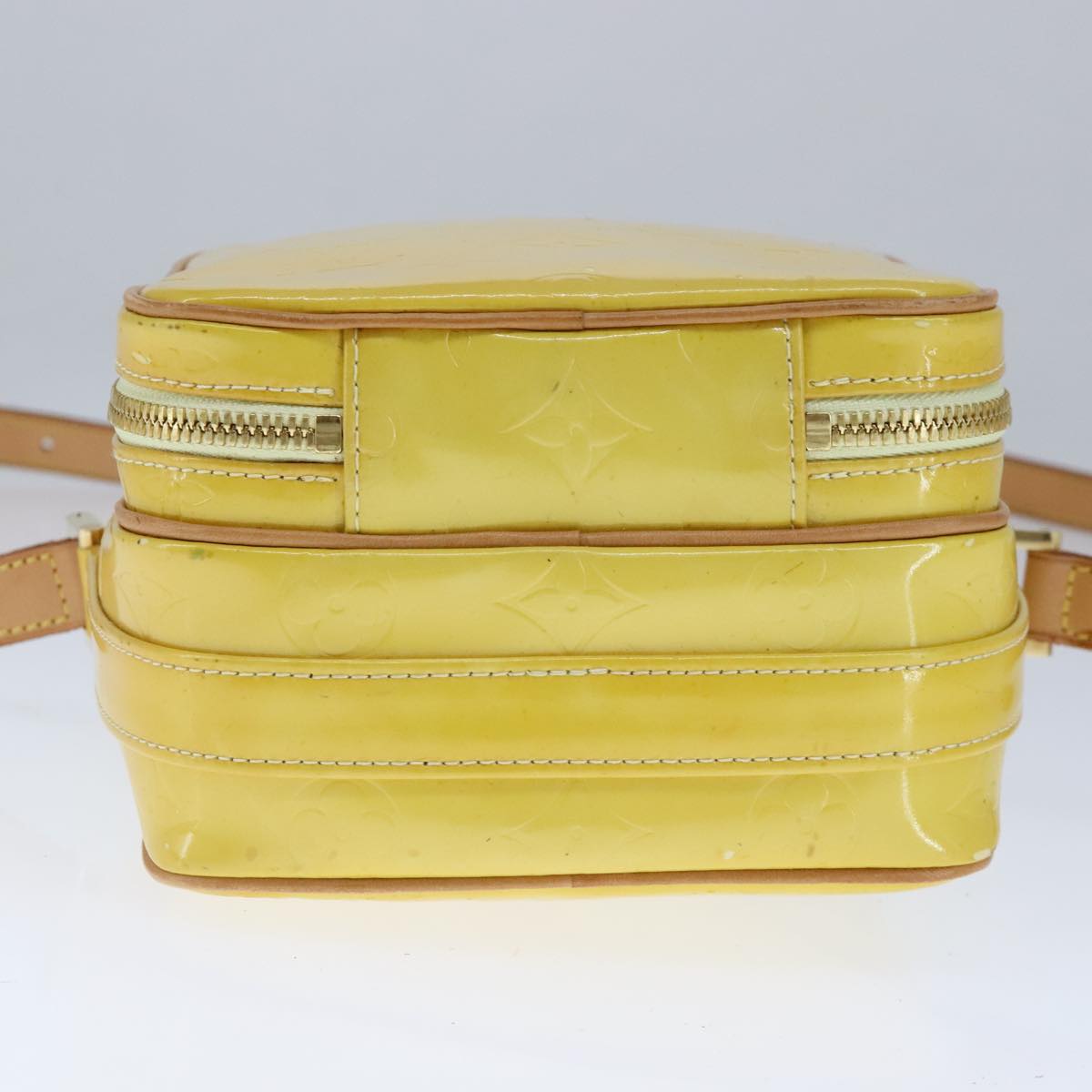 Louis Vuitton Wooster Yellow Patent Leather Shoulder Bag