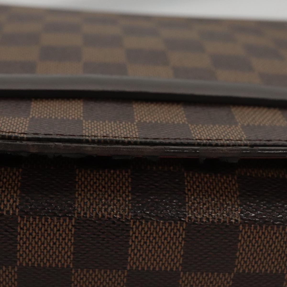 Louis Vuitton Tribeca Brown Canvas Shoulder Bag