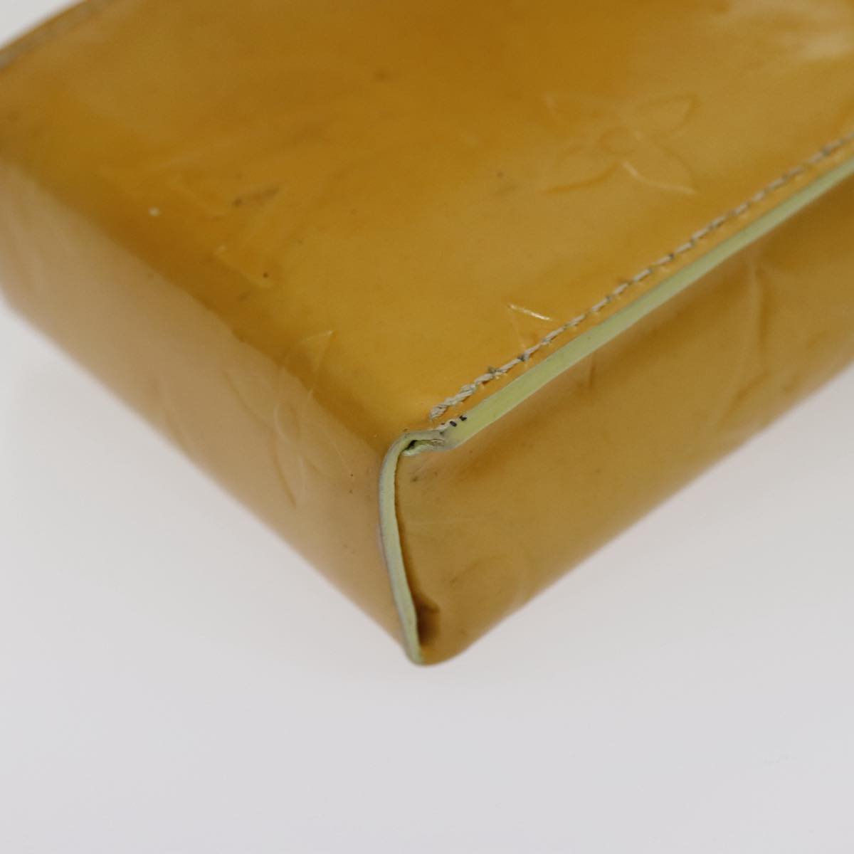 Louis Vuitton Walker Yellow Patent Leather Wallet