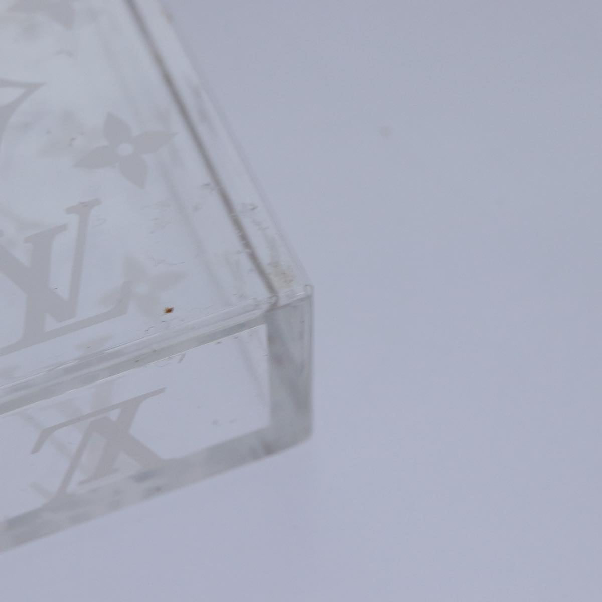 Louis Vuitton Jewelry Case Transparent Plastic Jewelleryset Jewelry