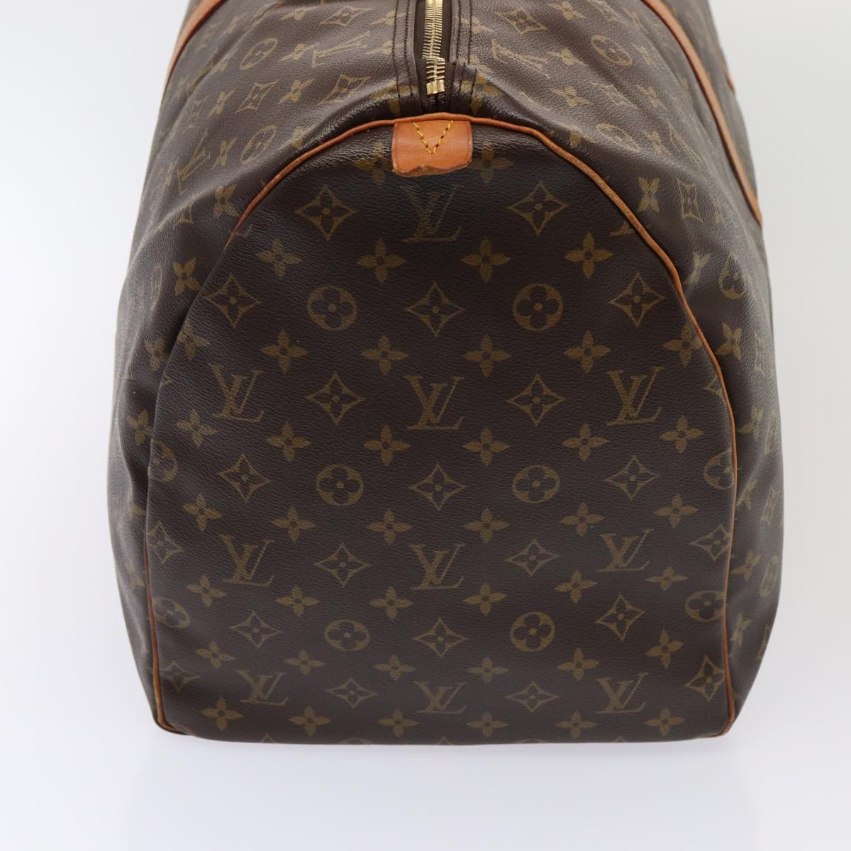 Louis Vuitton Keepall 60 Brown Canvas Travel Bag
