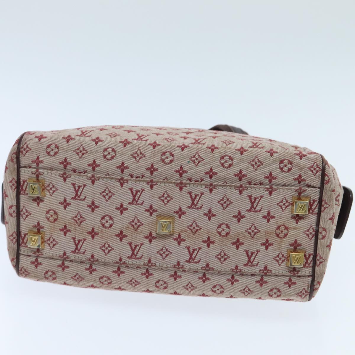 Louis Vuitton Josephine Red Canvas Handbag