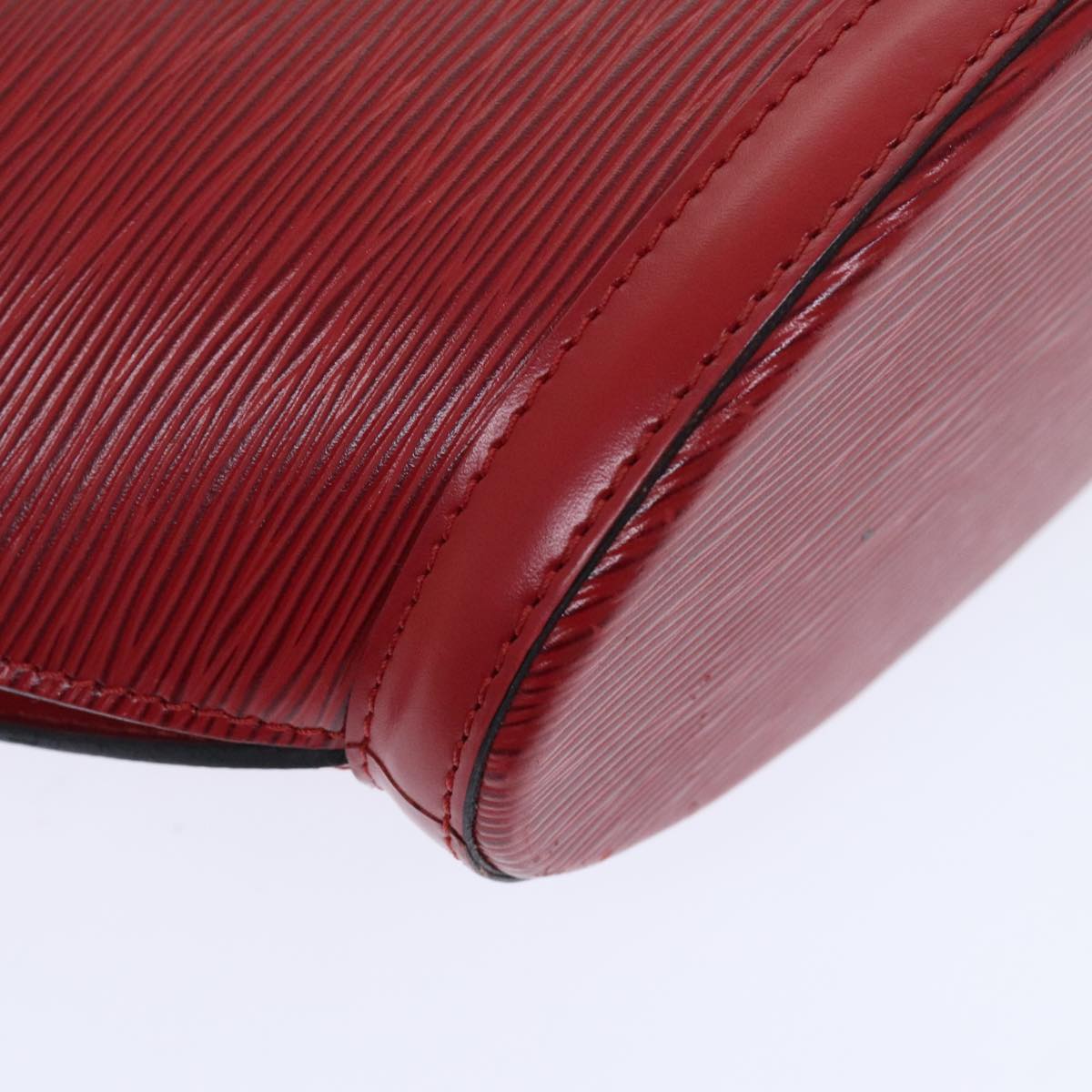 Louis Vuitton Saint Jacques Red Leather Handbag