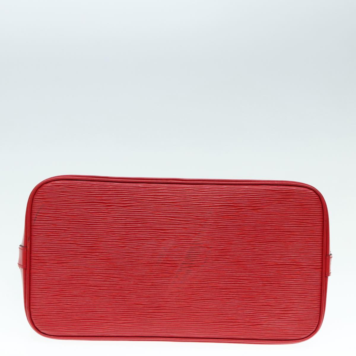 Louis Vuitton Alma Red Leather Handbag