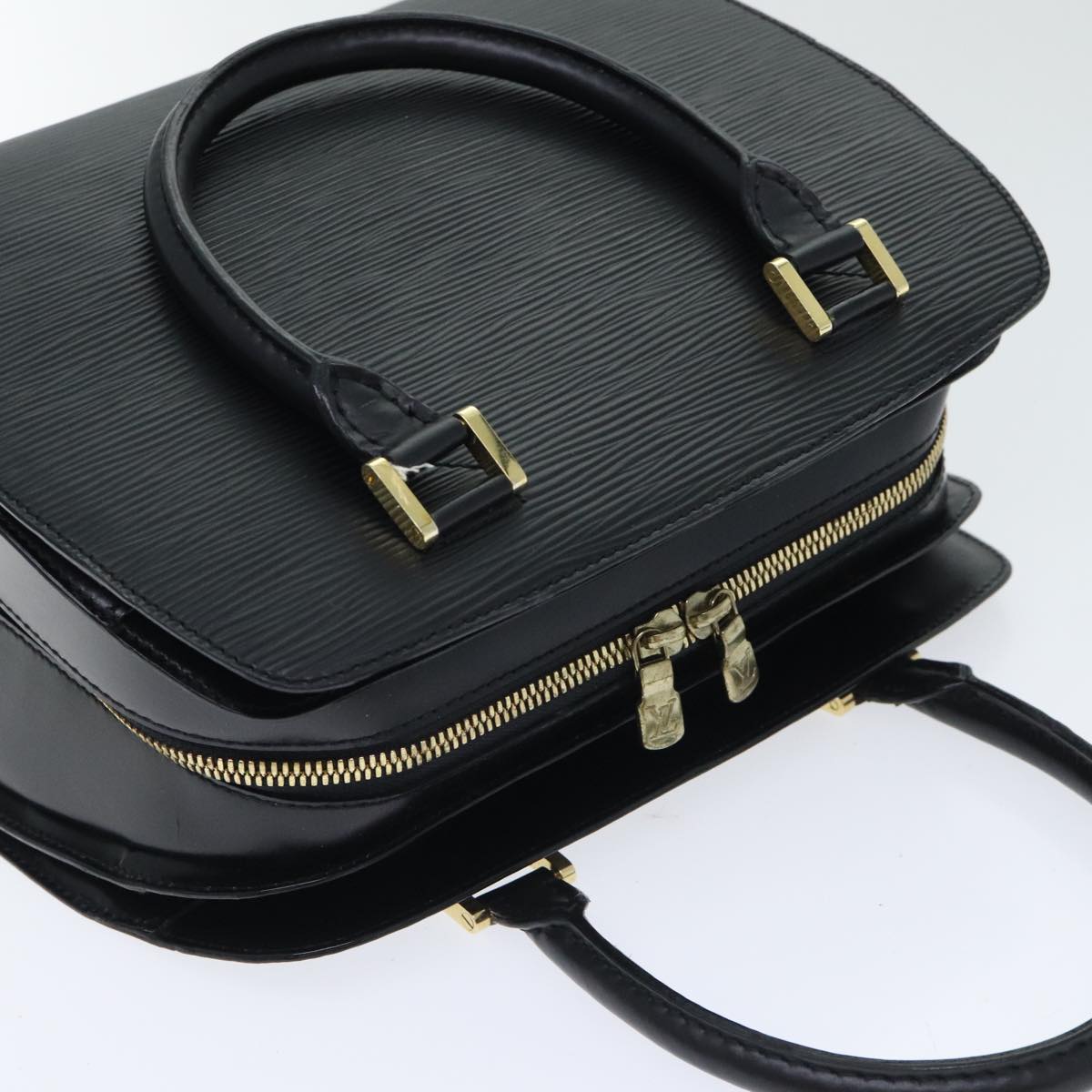 Louis Vuitton Pont Neuf Black Leather Handbag