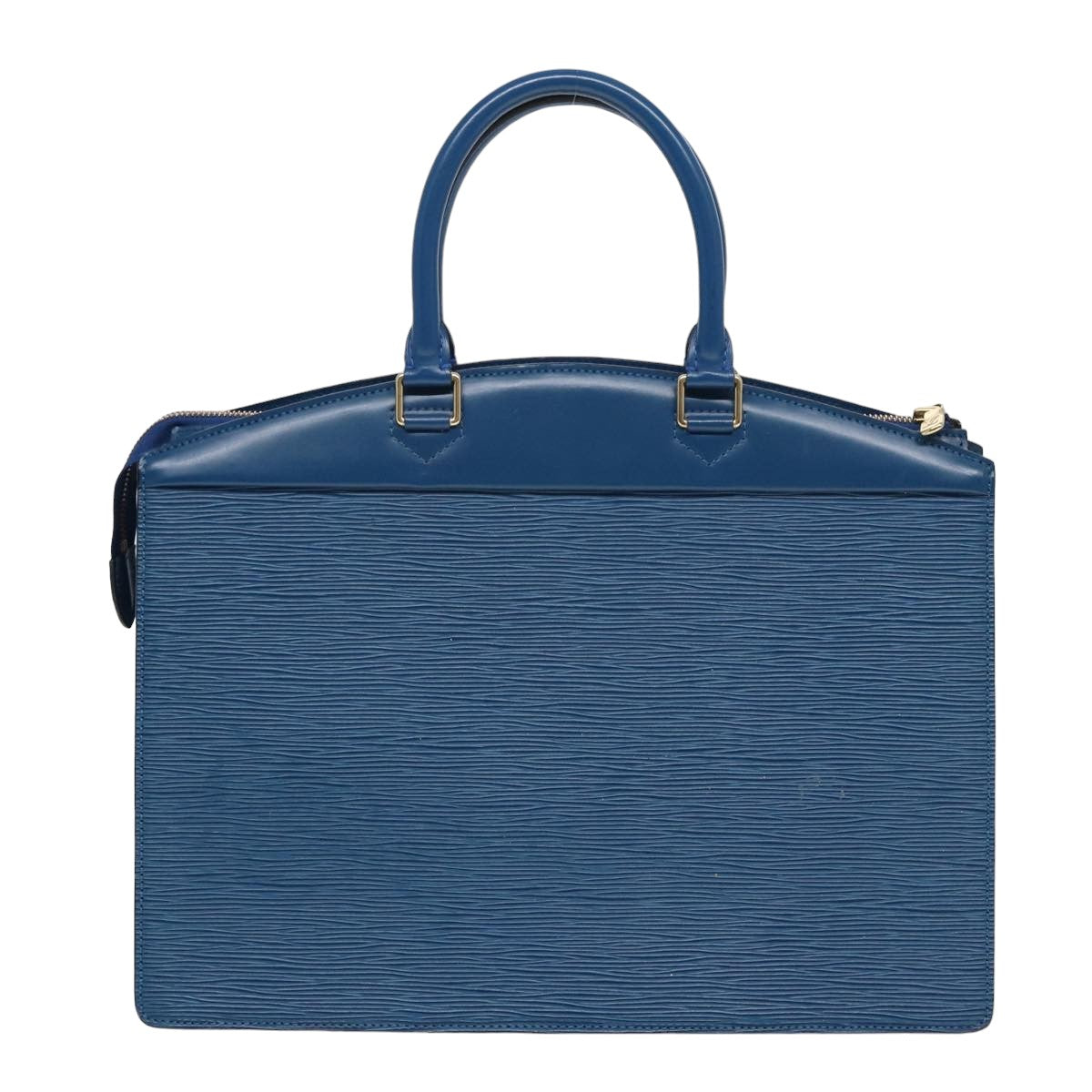 Louis Vuitton Riviera Blue Leather Handbag