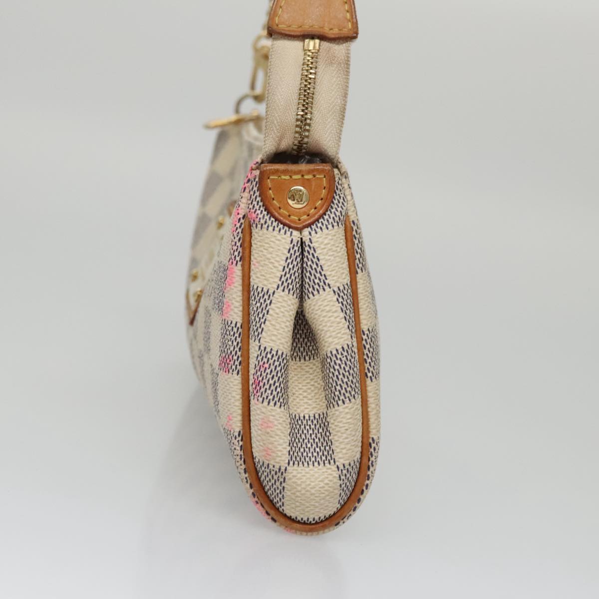 Louis Vuitton Eva White Canvas Shoulder Bag
