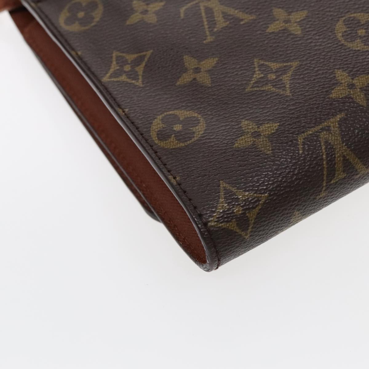 Louis Vuitton Bordeaux Brown Canvas Shoulder Bag