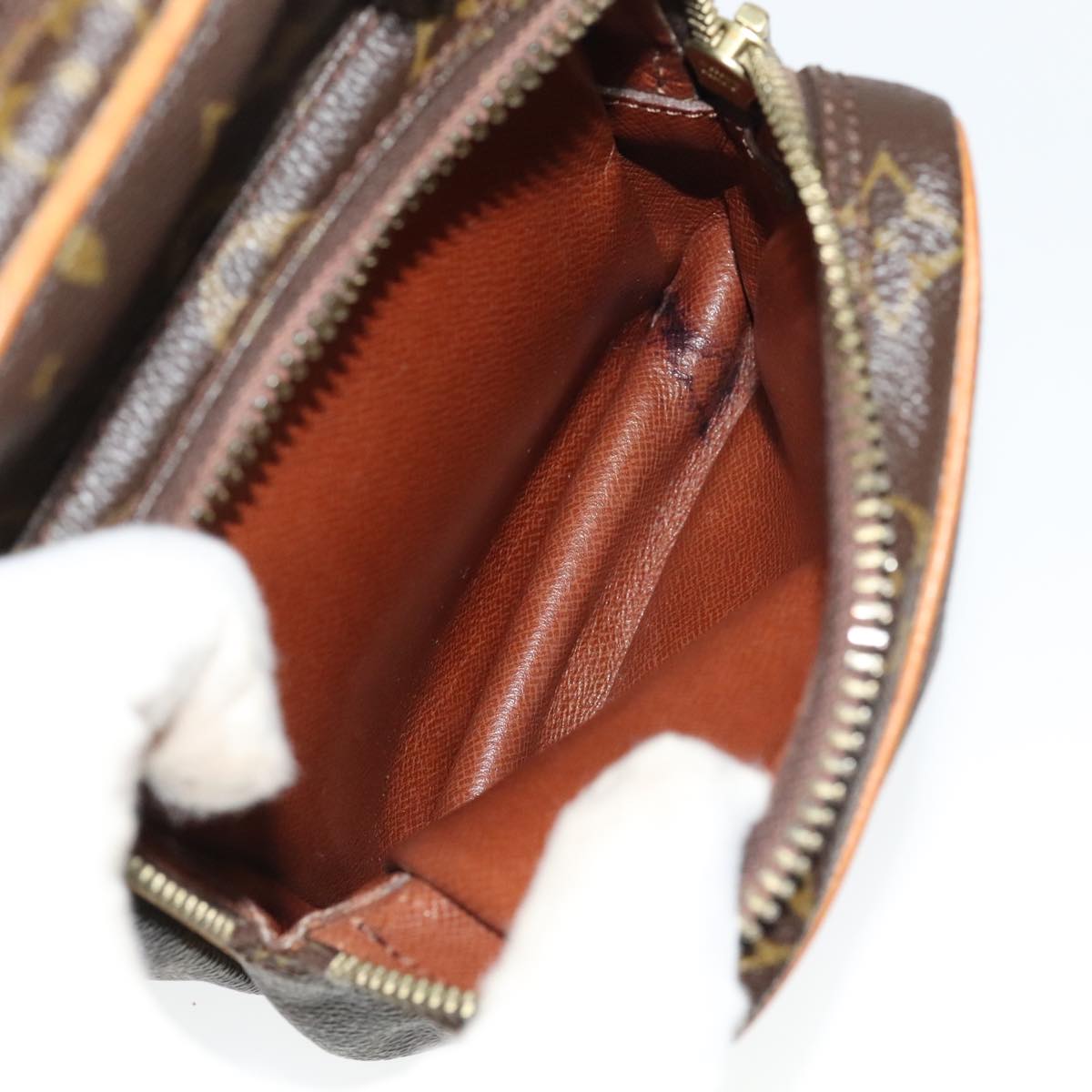 Louis Vuitton Amazon Brown Canvas Shoulder Bag