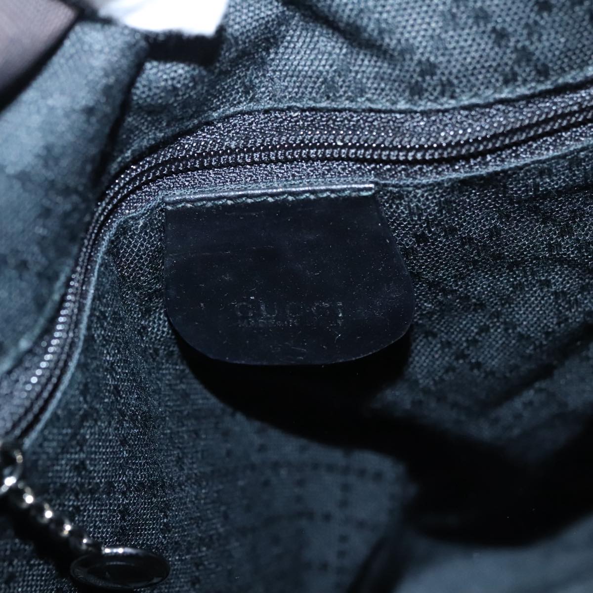 Gucci Bamboo Black Synthetic Handbag