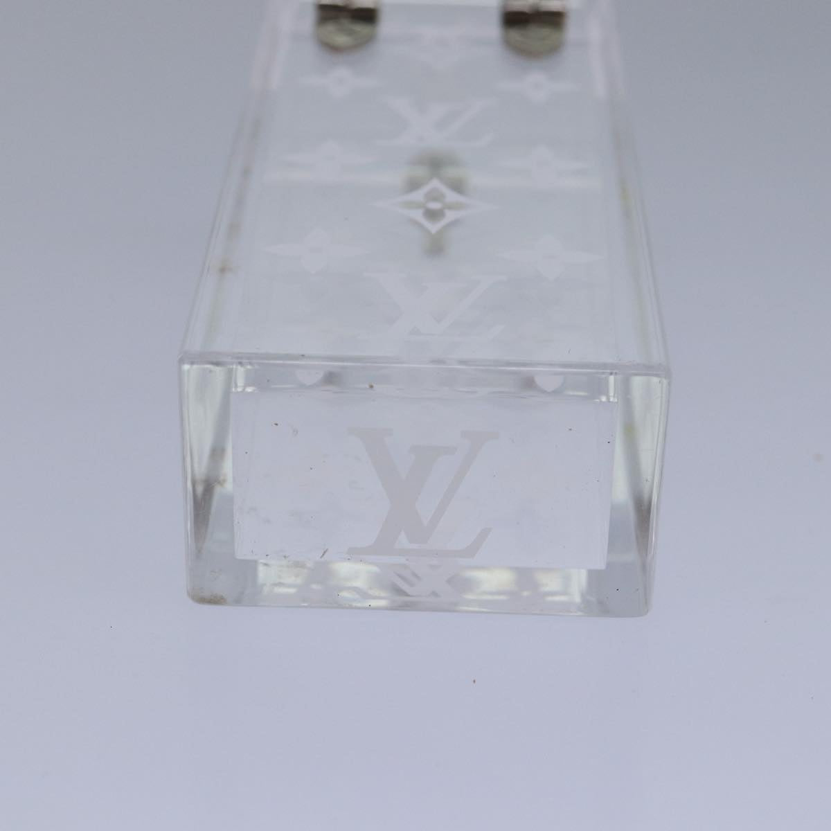 Louis Vuitton Jewelry Case Transparent Plastic Jewelleryset Jewelry