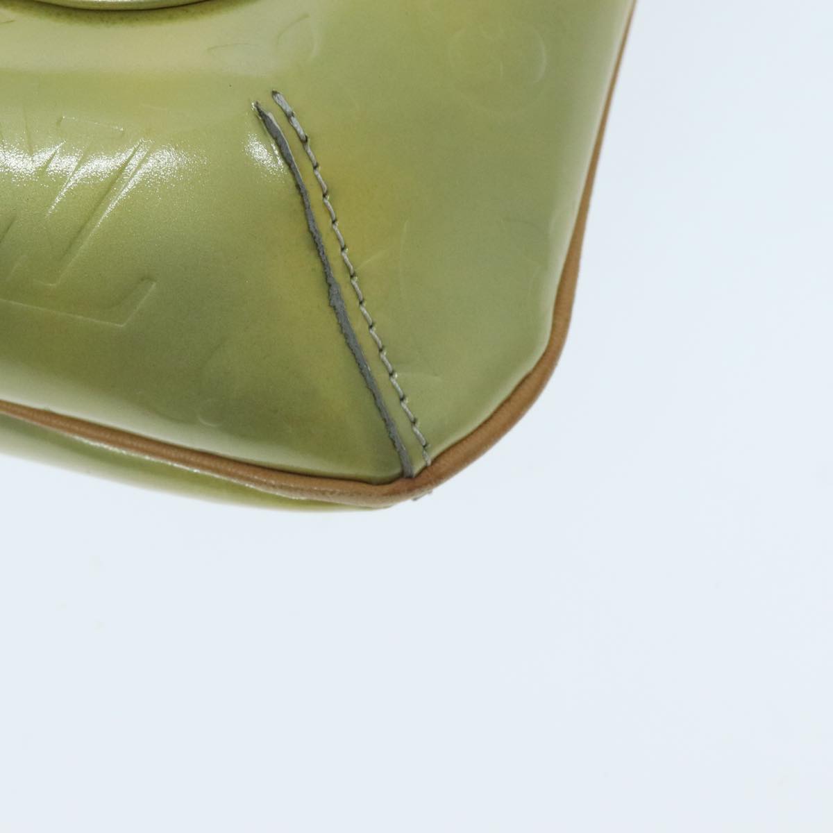 Louis Vuitton Thompson Street Green Patent Leather Shoulder Bag