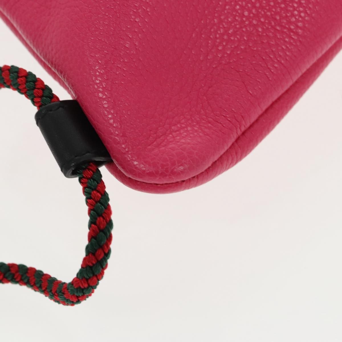 Gucci Drawstring Pink Leather Backpack Bag