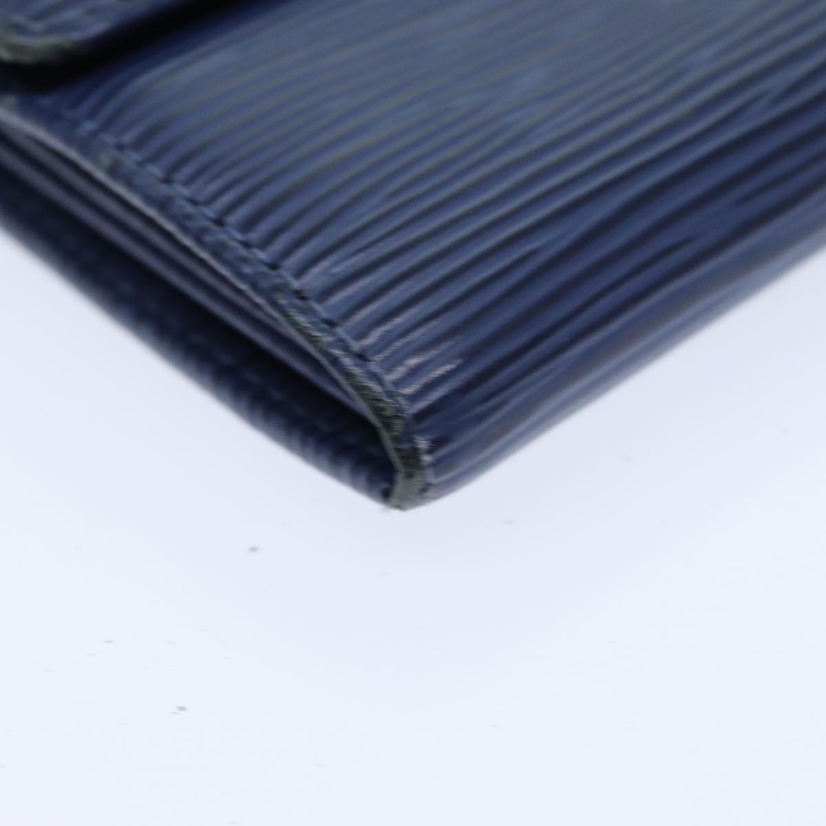 Louis Vuitton Sarah Blue Leather Wallet
