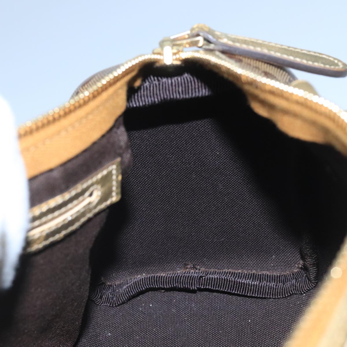 Gucci Gg Canvas Brown Canvas Handbag