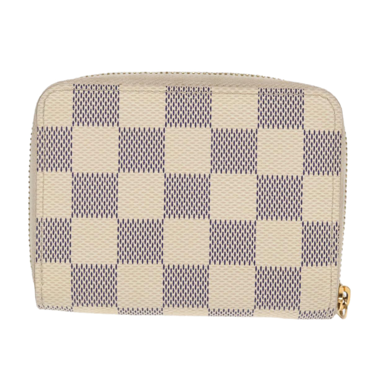 Louis Vuitton Zippy Wallet White Canvas Wallet