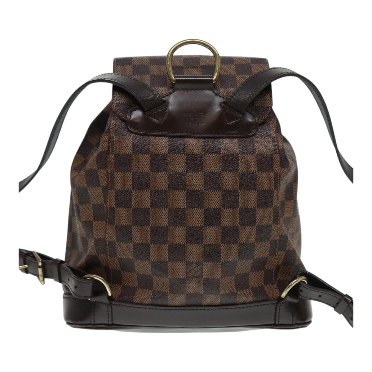 Louis Vuitton Montsouris Brown Canvas Backpack Bag