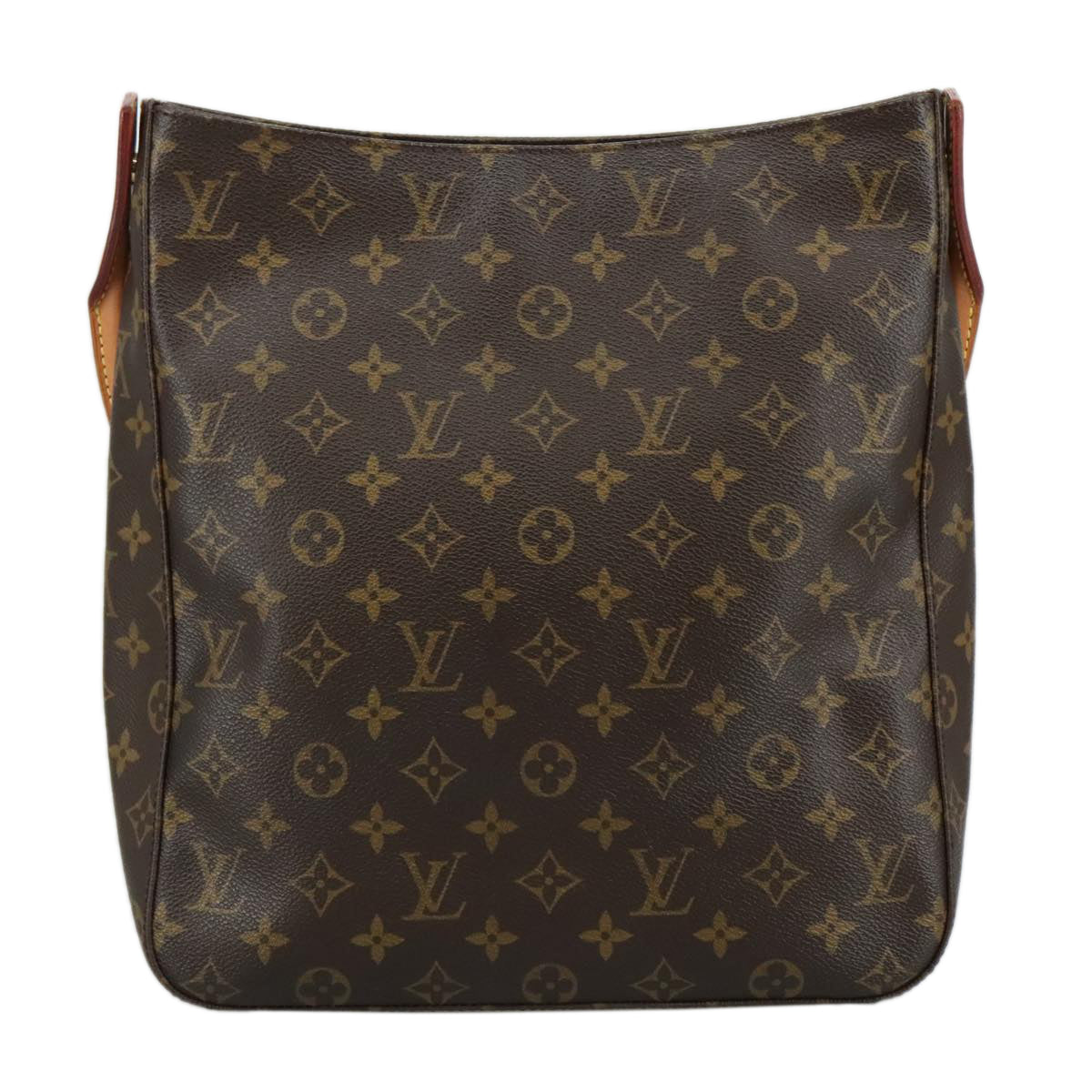 Louis Vuitton Looping Gm Brown Canvas Shoulder Bag