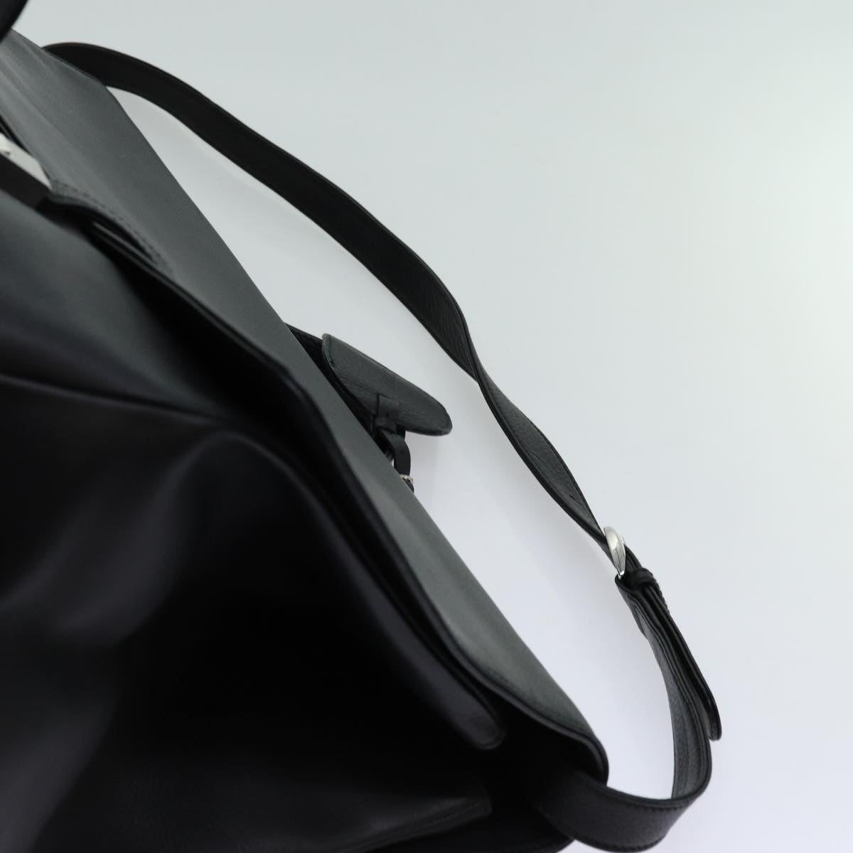 Gucci Jackie Black Leather Travel Bag