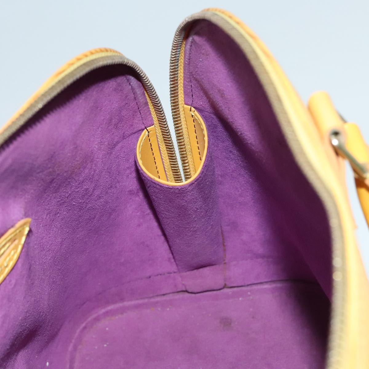 Louis Vuitton Yellow Leather Handbag