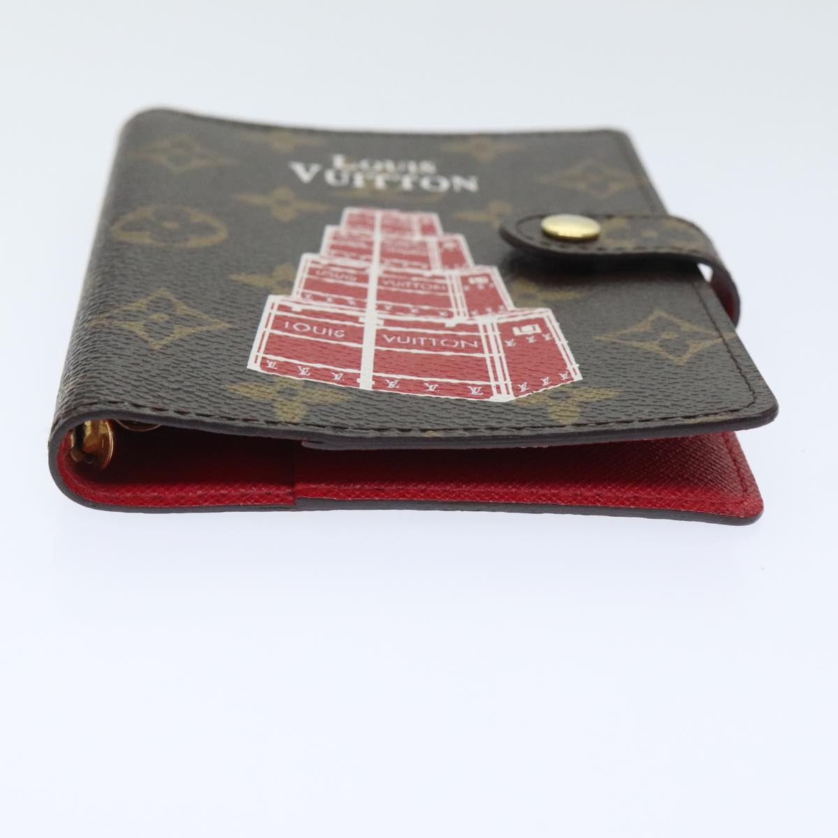 Louis Vuitton Agenda Brown Canvas Wallet