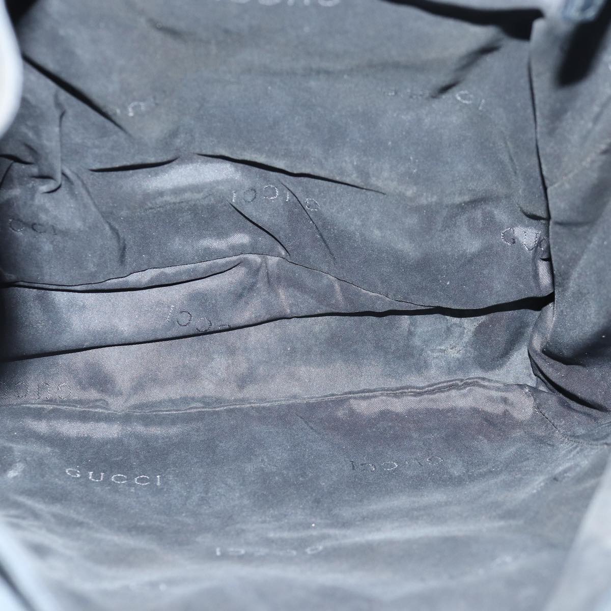 Gucci Black Synthetic Backpack Bag