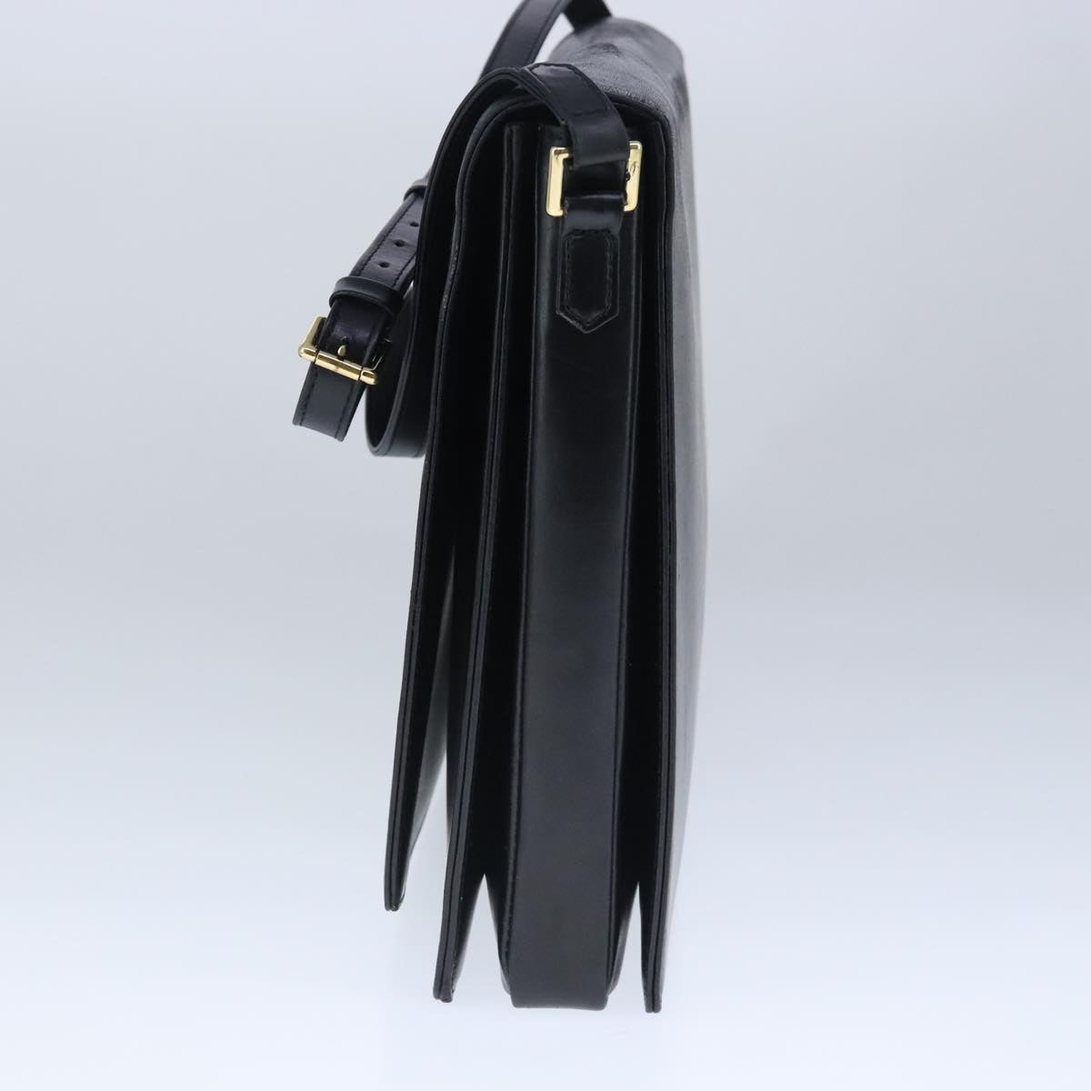 Louis Vuitton Opéra Black Leather Shoulder Bag